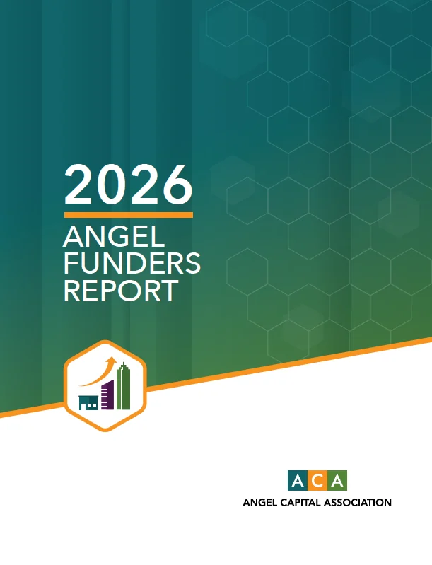 Visual for this record: The angel market is measured by survey, not filing