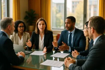 Visual for this record: A voting agreement decides who sits on the board