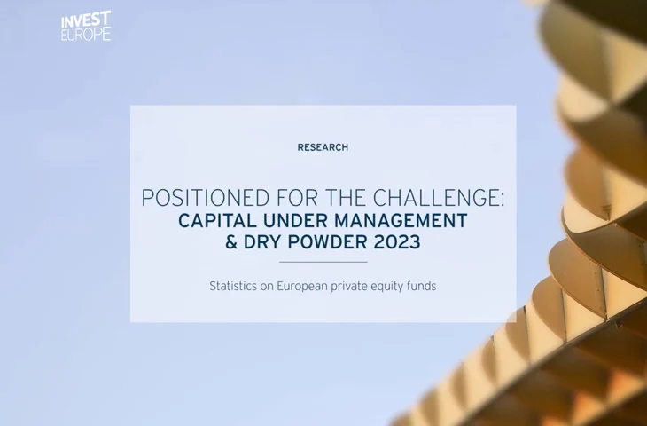 Visual for this record: Dry powder is committed capital, not money for one founder