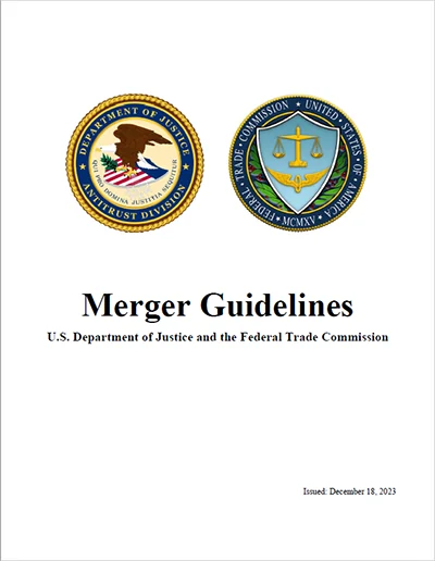 Visual for this record: ftc-and-doj-merger-guidelines-2023-and-startups